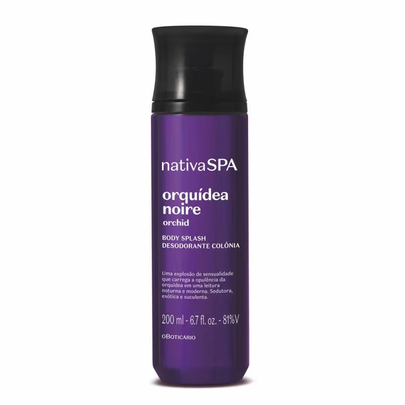 Body Splash Orquídea Noire 200ml Nativa Spa