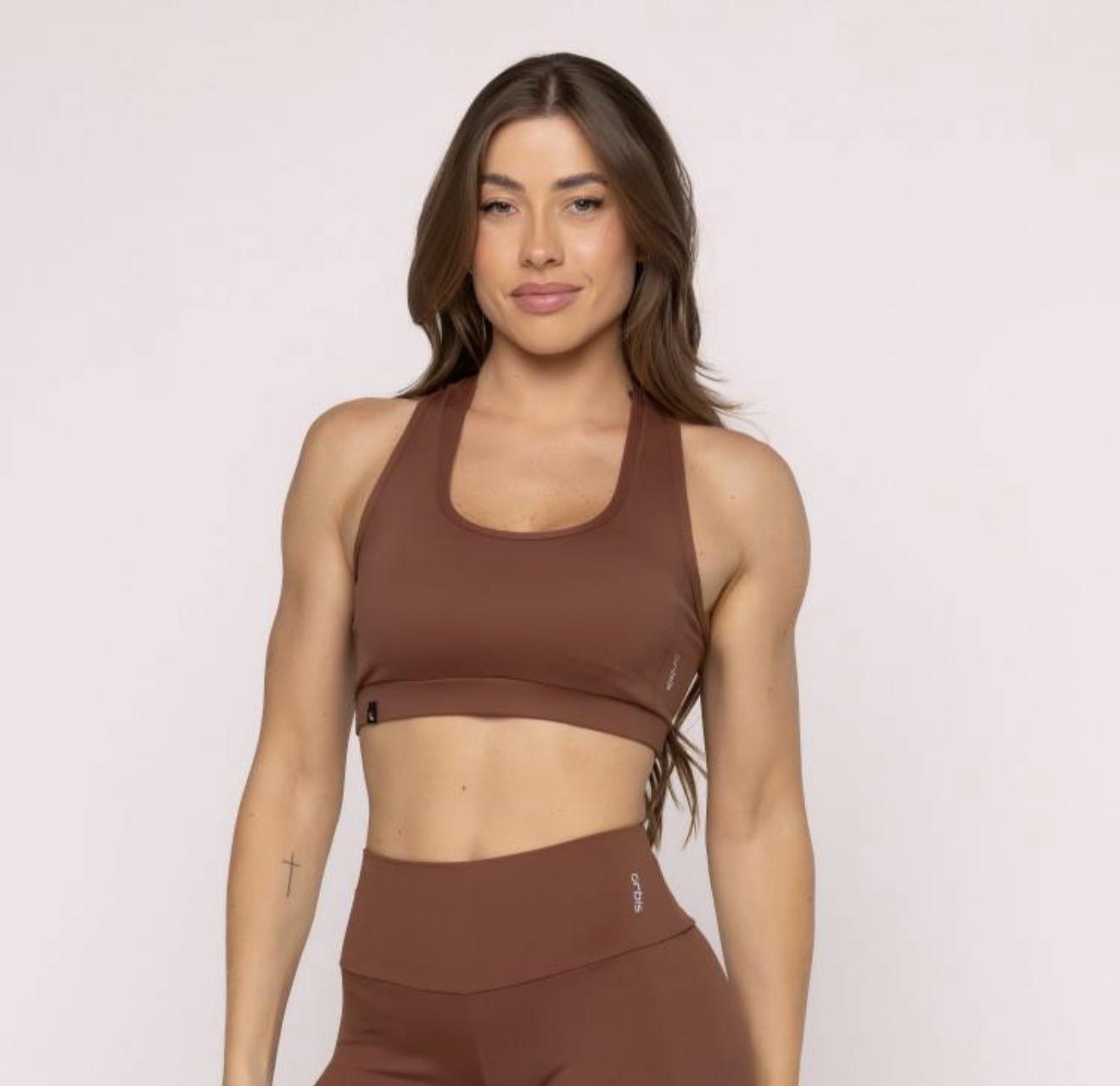 Top Nadador Fitness Feminino Liso