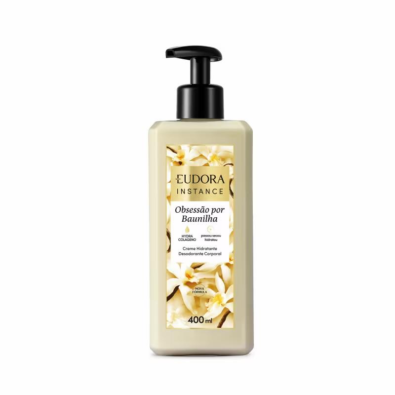 Instance Baunilha 400ml Creme Hidratante Desodorante Corporal