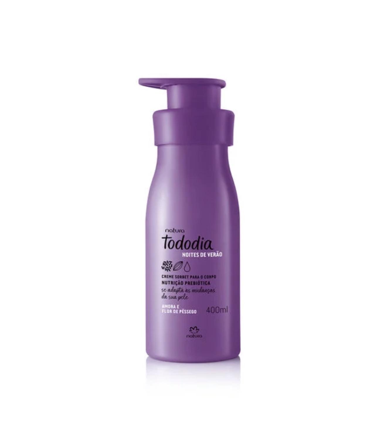Hidratante Nutritivo para o Corpo Tododia Amora e Flor de Pêssego 400ml