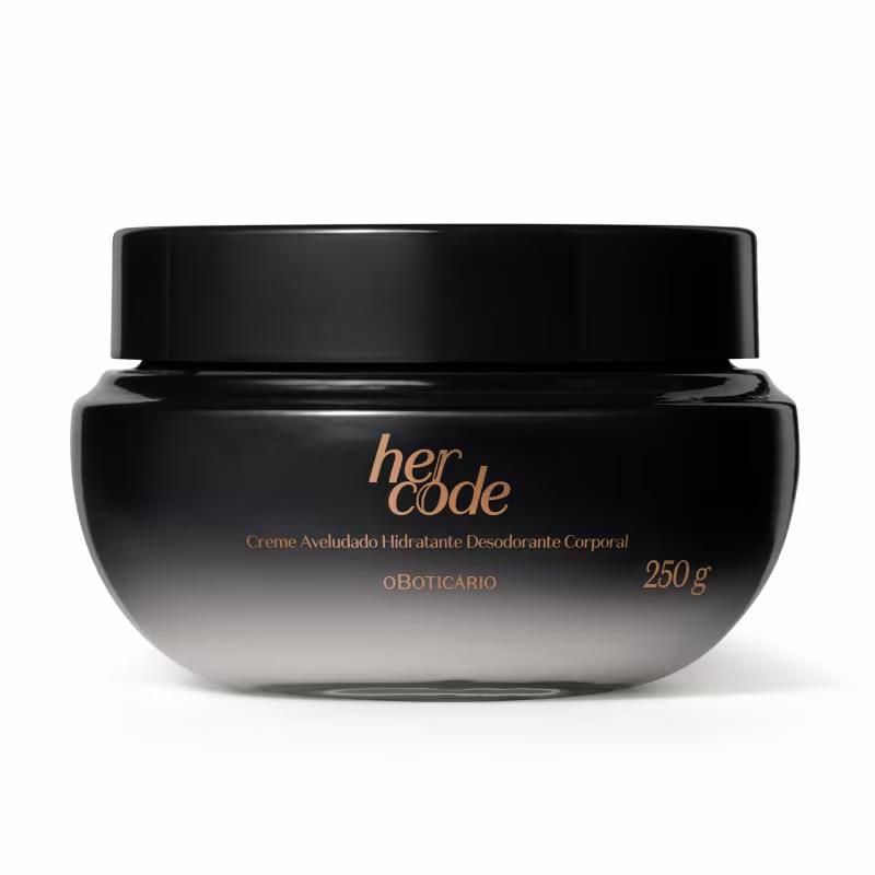 Her Code - Creme Aveludado Hidratante Corporal 250g